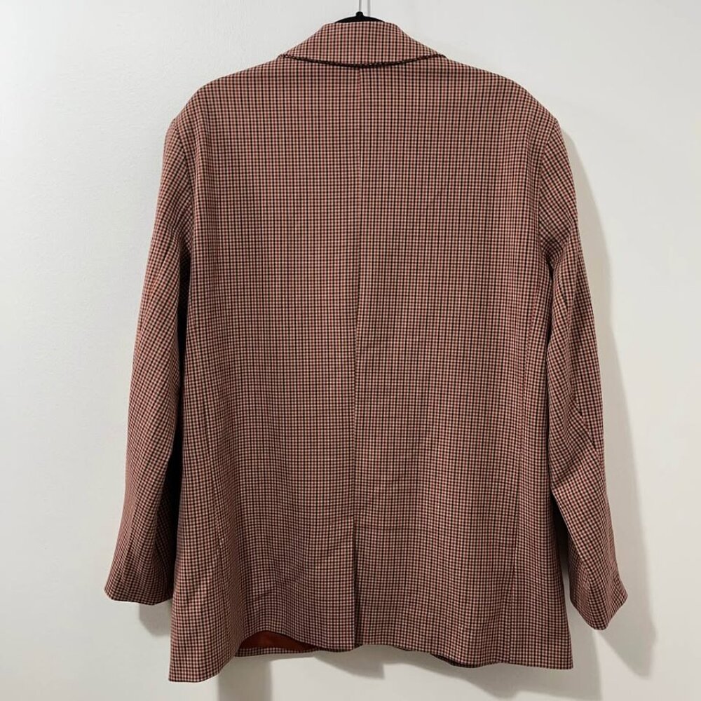 A New Day NWT Boyfriend Plaid Classic Corpcore Light Academia Blazer [size XL] - Picture 8 of 9